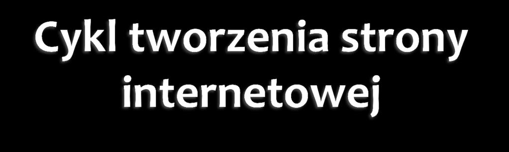 1. Projekt 2. Realizacja 3.