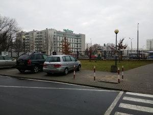 Nikt nie reagował to dołączyły do niego następne samochody.
