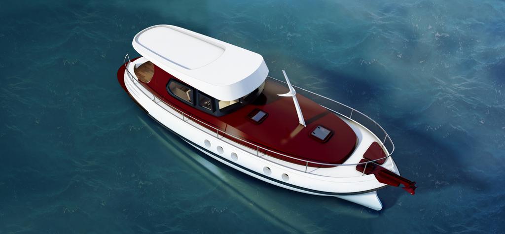 Copernicus Yachts Group S.A. COPERNICUS 39 to luksusowy, 12 metrowy, stalowy jacht motorowy.