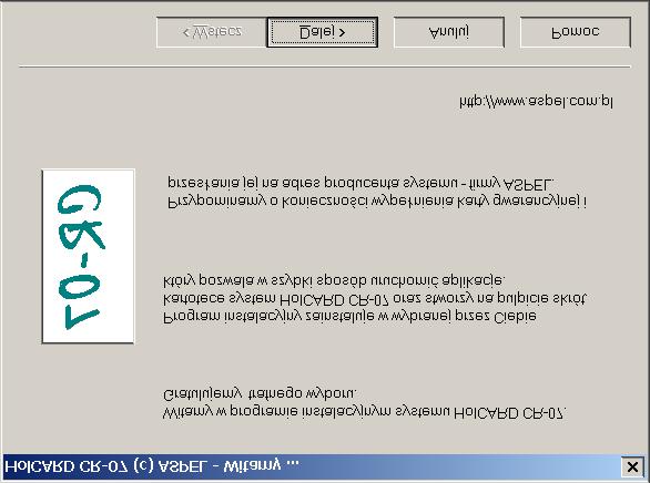 1. Informacje ogólne Program HolCARD CR-07 jest systemem umożliwiającym analizę, przegląd oraz archiwizacje danych uzyskanych w trakcie długotrwałej rejestracji ciśnienia tętniczego krwi.