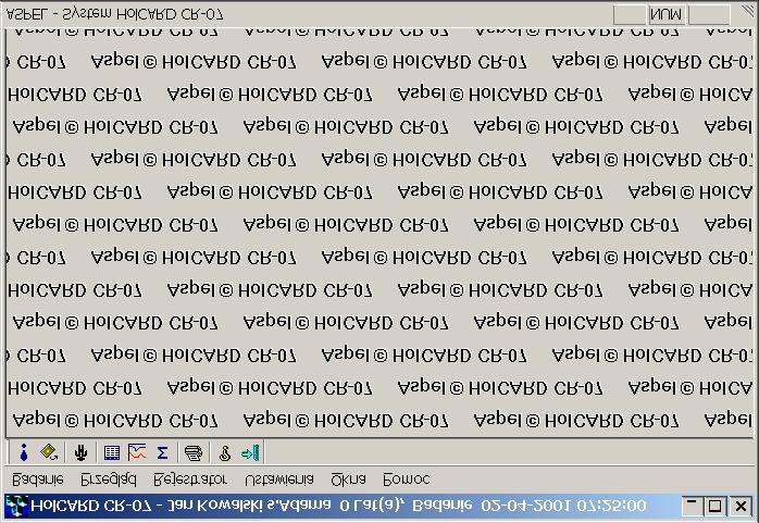 3. Praca z programem HolCARD CR-07 3.1 Uruchomienie programu Po poprawnej instalacji programu na pulpicie pojawi się ikona (rys.5).