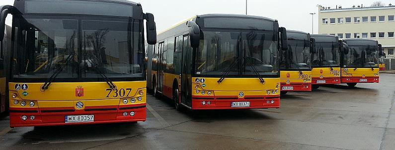 Autobusy zasilane skroplonym gazem ziemnym LNG Spółka od lutego 2015r.