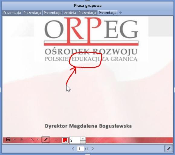 Rysowanie na dokumencie Włączając narzędzia do rysowania możemy