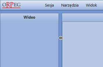 4. Zarządzanie oknami Aplikacja pracuje w trybie zakotwiczonym. To oznacza, że nie możesz przesuwać dowolnie okien a jedynie zmienić ich rozmiar kosztem innych.