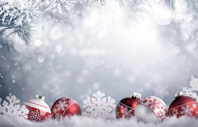 Niech przy magicznym zapachu świątecznego drzewka i dźwiękach kolęd przeżywają Państwo piękne chwile Bożonarodzeniowej bliskości.