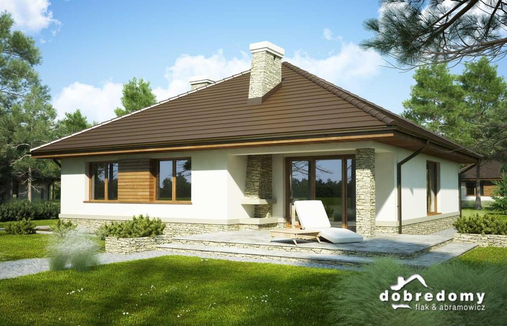 OPIS WYKONANIA DOMU I WYCENA PROJEKT: BENEDYKT dom parterowy, http://www.dobredomy.pl/projekt/benedykt/ POWIERZCHNIA: 99,5 m2 pow.