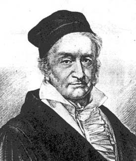 Zasadnicze Twierdzenie Algebry Johann Carl Friedrich Gauss (1777 1855). Z Dowolny wielomian (dodatniego stopnia) o współczynnikach zespolonych, ma pierwiastek zespolony.