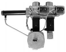 20b. Drogi gazowe KEV II 1 1/2", KEV 2", KEV 2 1/2" Pod³¹czenie drogi gazowej Po³o enie Odleg³oœæ minimalna od œciany Tylko instalacja pozioma, nie pochylona 20 mm Króciec pomiarowy ciœnienia