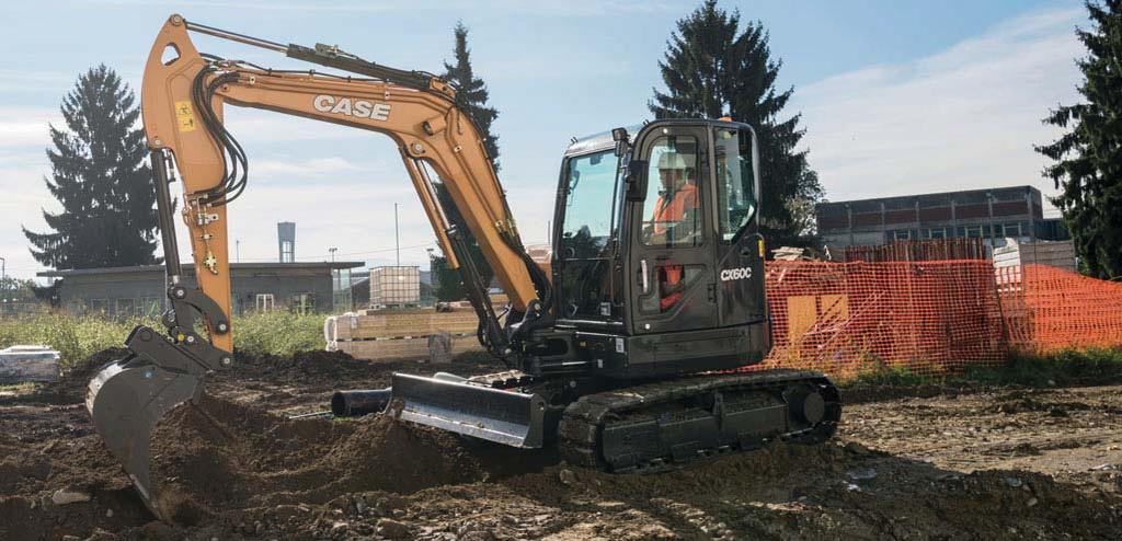 PRODUKTYWNOŚĆ BEZ OGRANICZEŃ WYSOKA WYDAJNOŚĆ Czysty i mocny silnik Mocny silnik zgodny z Tier 4 Final/Stage IIIB z wtryskiem elektronicznym Niskie zużycie paliwa, standardowa funkcja auto-idle i 2