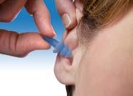 3M Ochrona słuchu Wstępnie formowane wkładki przeciwhałasowe W ofercie 3M znajdują się także wkładki przeciwhałasowe wykonane z elastycznych materiałów, które są wstępnie formowane, aby dopasować się