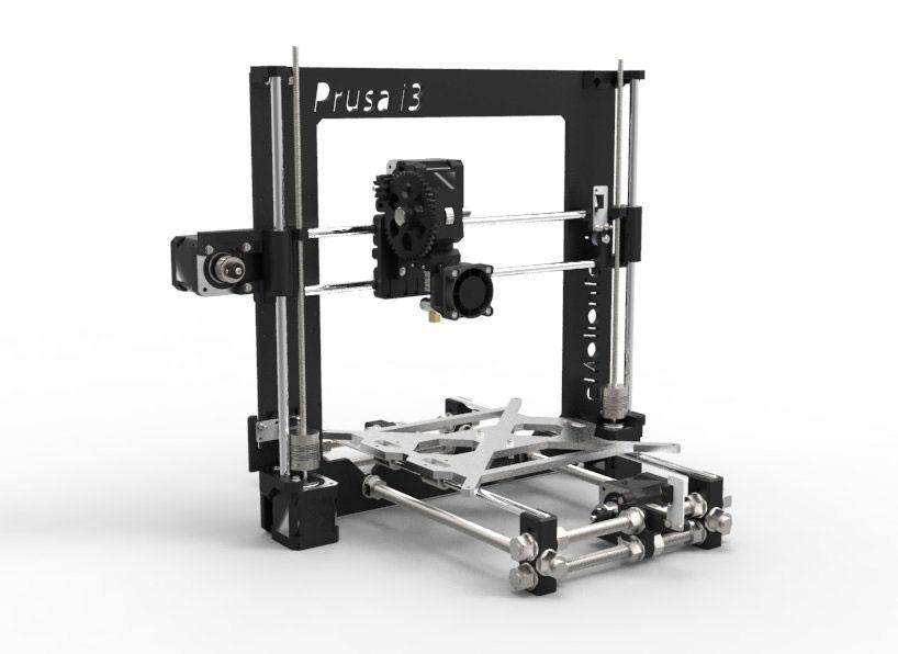 I. Prusa i3 - Rzut ogólny Prusa i3 jest 3 wersją otwartego projektu Prusa Mendel.