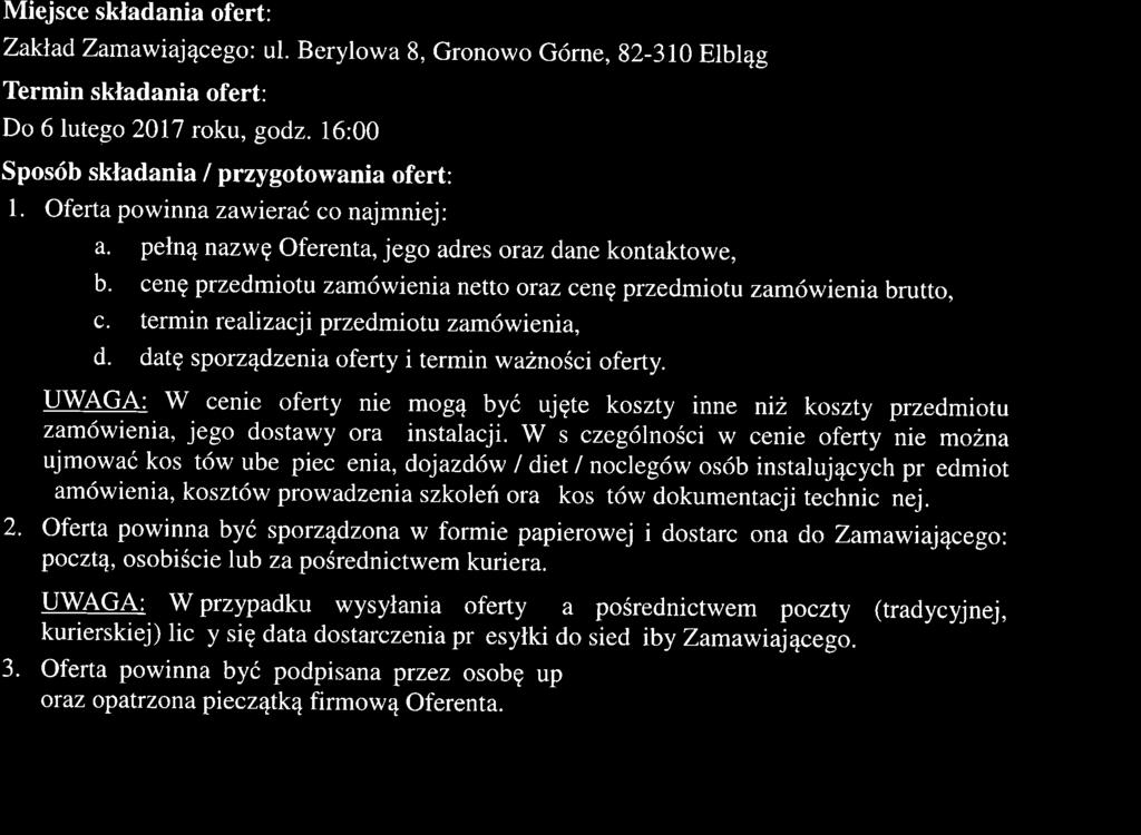 S = 0, przyznaje sig pozostalym ofertom.