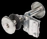 ścianie zgodne z normą DIN 18014, DIN EN 62305-3 VDE 0185-305-3 (ochrona odgromowa) tarcza ochronna Schalungsscheibe do montażu w szalunku Ø 72 mm Ø 25 mm 10 mm zintegrowany Wassersperre gumowy