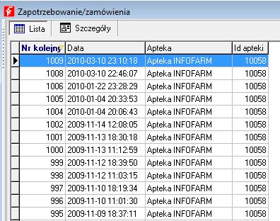 3. Uzupełnianie zapasu do poziomu norm ręcznych użytkownik ustala dla każdego towaru minimalną i maksymalną normę ilościową.