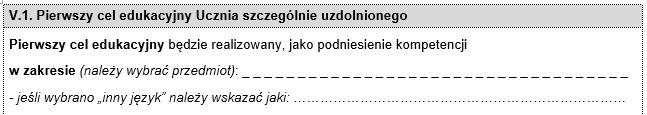 zamiar się rozwijać. Cele edukacyjne mogą być realizowane jako podniesienie kompetencji w zakresie zarówno tylko i wyłącznie jednego przedmiotu, jak i kilku różnych.