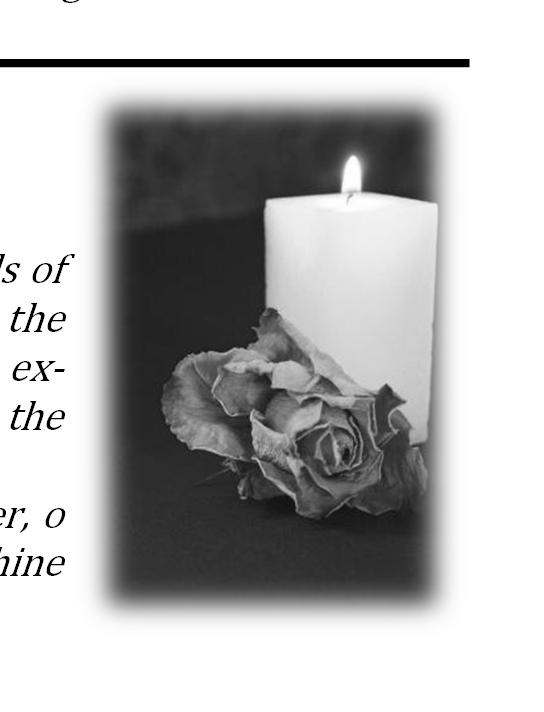 Page Two November 30, 2014 Mass Intentions Intencje Mszalne Sunday, November 30th, First Sunday of Advent 7:30 (PL) - Edward Urbanowicz (Żona i Mama) - O zdrowie i błogosławieństwo Boże dla Piotra z