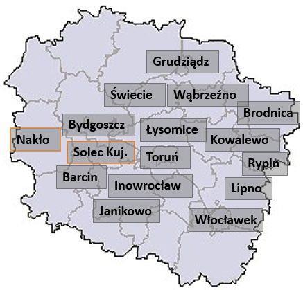 PSSE PODSTAWOWE DANE obejmuje trzydzieści podstref w województwach: pomorskim zachodniopomorskim kujawsko-pomorskim wielkopolskim o łącznym obszarze blisko 2040 ha.