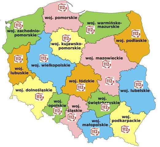 Struktura CPR w Polsce W kraju działa 17 CPR-ów.