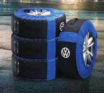 Standardy wysokiej jakości koncernu Volkswagen zapewniają optymalne dopasowanie osłony koła i mocne osadzenie na obręczy stalowej. Komplet 4 szt.