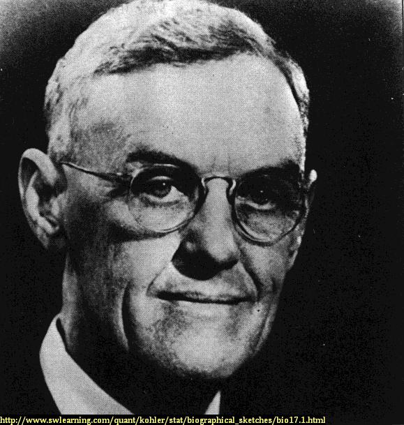 Ronald Aylmer Fisher ( 1890-1962 ) angielski