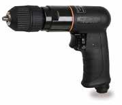 Ciśnienie robocze 6, bar Zużycie powietrza śr. 170 l/min Zalecana średnica przewodu powietrza () 10 Waga: 1. g 191N10 7,00 9,00 Wiertarka kątowa dwukierunkowa ø 10 (0 ) 6 97 Obroty biegu jałowego.