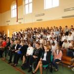 W uroczystości wzięli udział: wójt Bartłomiej Kucharyk, przewodniczacy Rady Gminy Jerzy Barski,