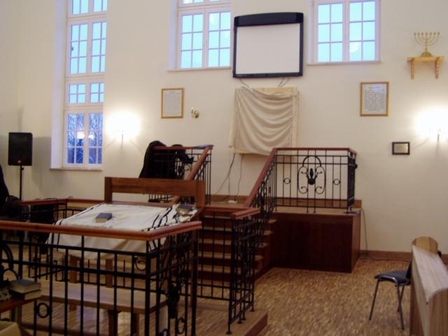 Synagoga Zdjęcie z osobą,