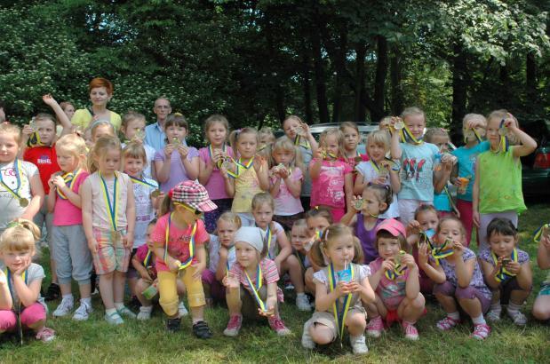 sportowych przedszkolaków gminy