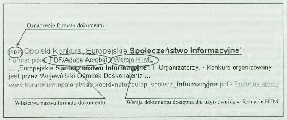160 ARTYKUŁY tach, pliki muzyczne i wideo. Dlaczego właśnie te zasoby są w większości wyszukiwarek nieindeksowane? Problem ten ma swoje podłoże w początkach sieci WWW, kiedy powstał format HTML.