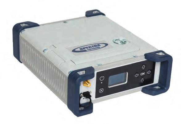 Spectra Precision SP90m Odbiornik GNSS do zadań specjalnych Niezwykle zaawansowany, modułowy odbiornik GNSS o szerokich zastosowaniach.