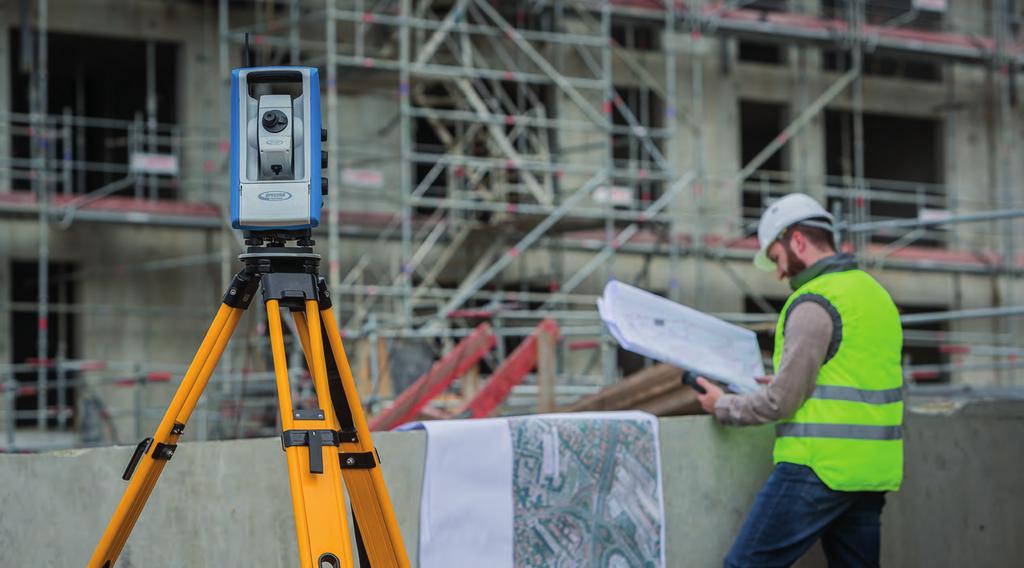 Tachimetry i niwelatory z serii "FOCUS 35 jest dwa razy szybszy niż inne tachimetry zrobotyzowane, które testowałem do tej pory.