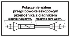 Każda maszyna posiada tabliczkę znamionową umieszczoną na ramie maszyny w pobliżu dolnego prawego punktu