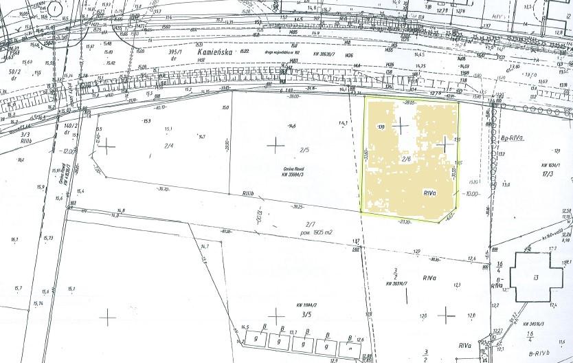 Mapa zasadnicza Lp. Położenie Nr księgi wieczystej 5. Śliwin Al. Lipowa 1A SZ1G/00027899/4 Nr działki Pow.