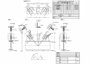 ArCADia-RAMA l 55 EuroZłącza - nakładki DXF Bazowa (obliczeniowa) wersja każdego z modułów liczących programu EuroZłącza jest rozbudowana o nakładkę pozwalającą na generowanie rysunku w formacie DXF.