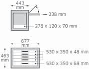 gumowym możliwość wymiany kaset na standardowe szuflady (takie jak w wózkach warsztatowych i skrzyniach narzędziowych) zabezpieczenie przed wywróceniem możliwość wysunięcia tylko jednej szuflady w