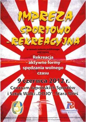Zadania realizowane w ramach Rocznego Programu Współpracy Powiatu Radomszczańskiego z organizacjami pozarządowymi w 2012. I. Realizacja zadań w zakresie upowszechniania kultury fizycznej i sportu. 1.