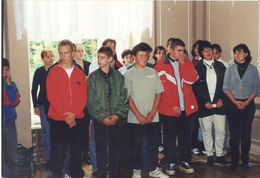 Pierwszy kontakt młodzieży obu gmin miał miejsce we wrześniu 1998 roku.
