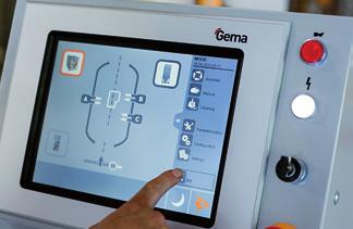 MagicControl CM30 CM22 W pełni programowalny, oparty na PC główny moduł sterujący wszystkimi elementami systemu takimi jak: kabina, manipulatory, system