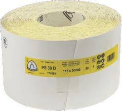 115mm x 50mb Papier PS 30 D Gripex Granulacja 150 rol.115mm x 50mb Papier PS 30 D Gripex Granulacja 180 rol.115mm x 50mb Papier PS 30 D Gripex Granulacja 220 rol.