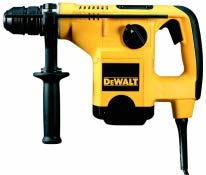 D25013N M otowiertarka 650W 2,4J SDS-Plus z funkcj kucia D25013K M otowiertarka 650W 2,4J SDS-Plus z funkcj kucia 650 W 300 W Pr dko bez obci enia 0-1550 obr/min Cz sto udarów 0-4550 ud/min Uchwyt