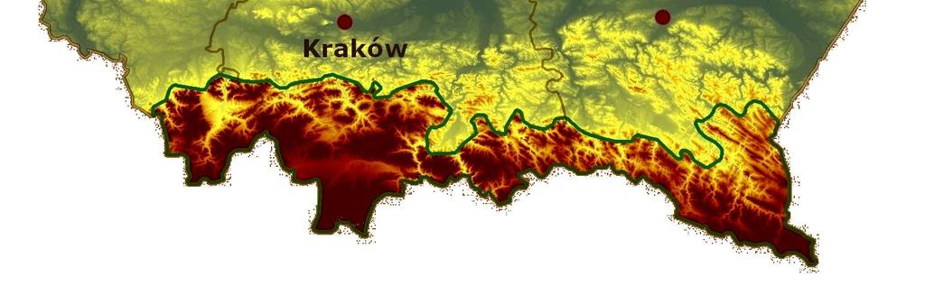 Większość działań jest skoncentrowanych na terenie projektowanych obszarów Natura 2000 (mapa 2), jednak należy podkreślić, że ze względu na integralność środowiska przyrodniczego i społecznego