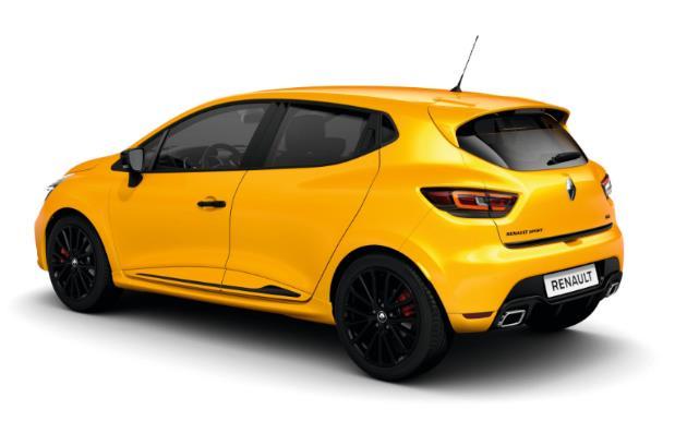 Dla wersji Clio R.S. felga R.S. czarna 17 w pakiecie, dla wersji Clio R.