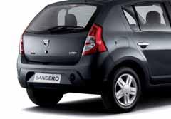 Dacia Sandero Duży i solidny samochód z klasą wielki! Nowoczesna i dynamiczna linia Dacii Sandero kryje w sobie obszerne wnętrze.