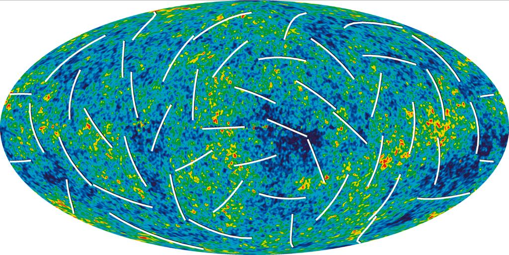 WMAP 3y Mapa temperatury i polaryzacji