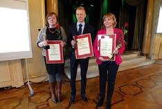 z o.o., Przedsiębiorstwo Produkcyjno Handlowe Polexim Gmbh Sp.z o.o., Veolia Energia Łódź S.A. Statuetki Łódzkich Łabędzi: Piekarnia Elżbieta Wojciechowska, P.H.U. Auto-Color Sp. Jawna, Ariadna S.A. Fabryka Nici, Zakład Mięsny ZBYSZKO Zbigniew Kruk Nagroda specjalna: Mitsubishi Electric Europe B.