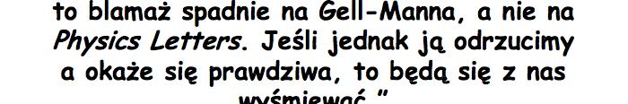 dziwnych własnościach