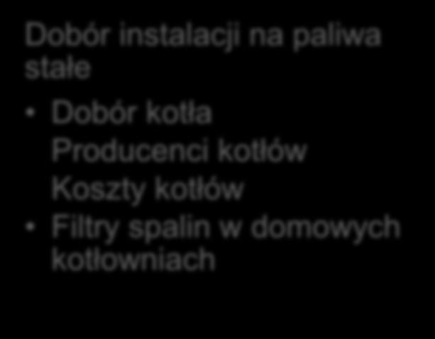 Producenci kotłów Koszty kotłów