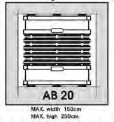 1. Profil wykonany z aluminium, zakończenia pcv. 2. Maksymalna szerokość plisy 150 cm. 3. Cena netto. Dostępna kolorystyka: Kolor Standardowy: Biały, Brązowy,Antracyt,Beż.