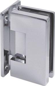VENEZIA TGAH801OS Zawias regulowany z mocowaniem bocznym (szkło ściana) Adjustable hinge, offset fixing plate (glass to wall) 32 9 1 1 4 80 53 43 4 31 39.