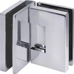 VENEZIA TGAH802 5 Zawias regulowany 180 (szkło szkło) Adjustable hinge 180 (glass to glass) 5 TGAH804 50 90 Zawias regulowany 90 (szkło szkło) Adjustable hinge 90 (glass to glass) 80 8 105 80 50 50 1